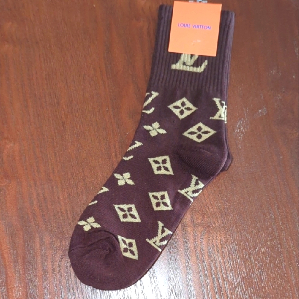 LV Fashion designer socks